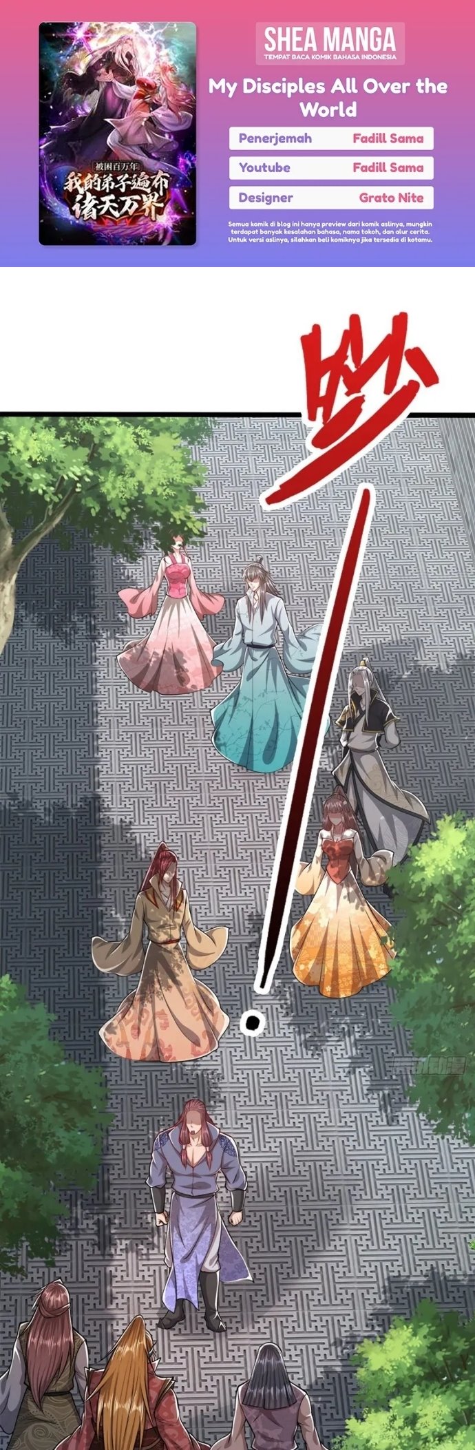 My Disciples All Over The World Chapter 46 Bahasa Indonesia