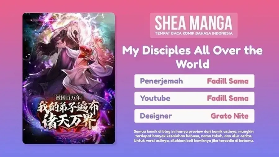 My Disciples All Over The World chapter 101
