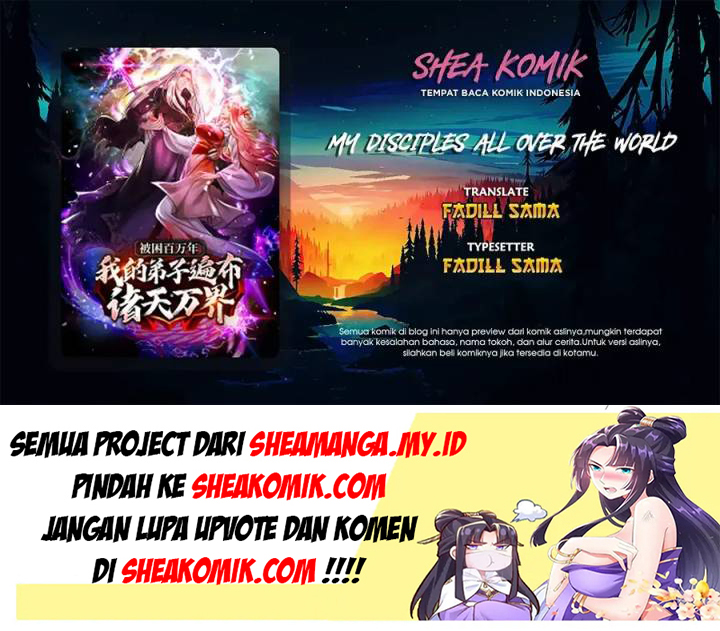My Disciples All Over The World Chapter 144 Bahasa Indonesia