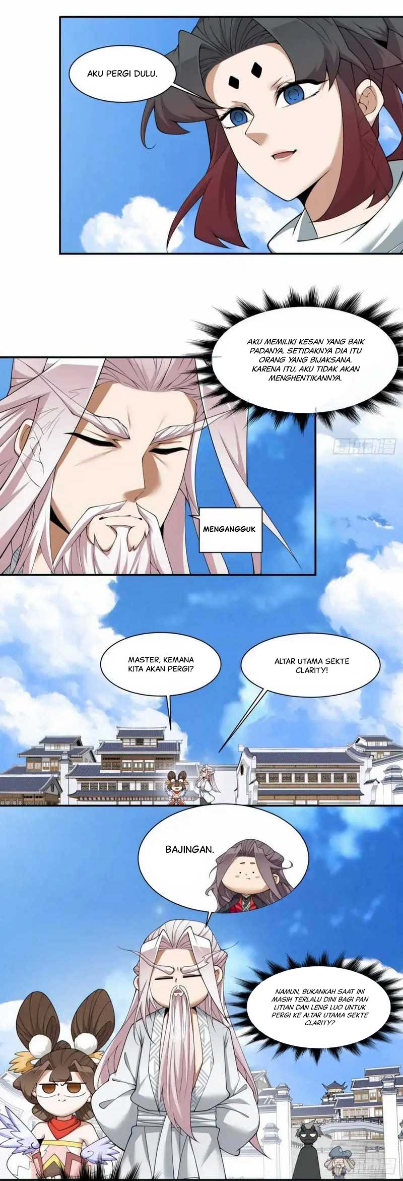 My Disciples Are All Big Villains Chapter 217 Bahasa Indonesia