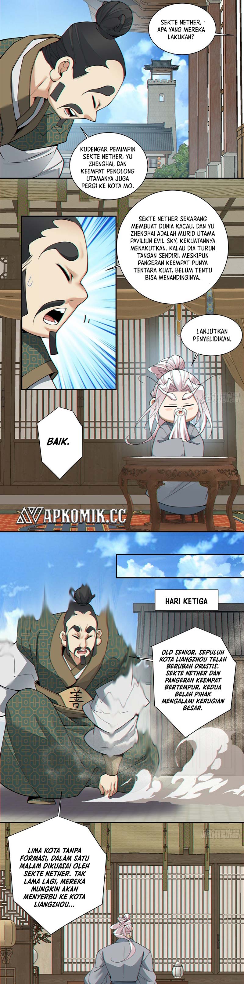 My Disciples Are All Big Villains chapter 385