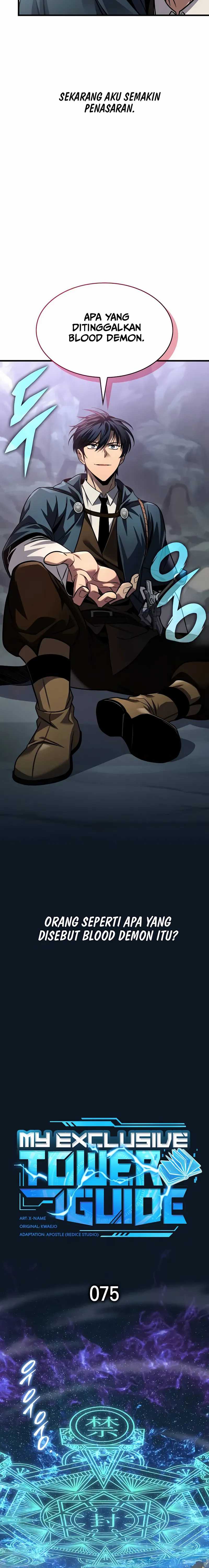 My Exclusive Tower Guide Chapter 75 Bahasa Indonesia