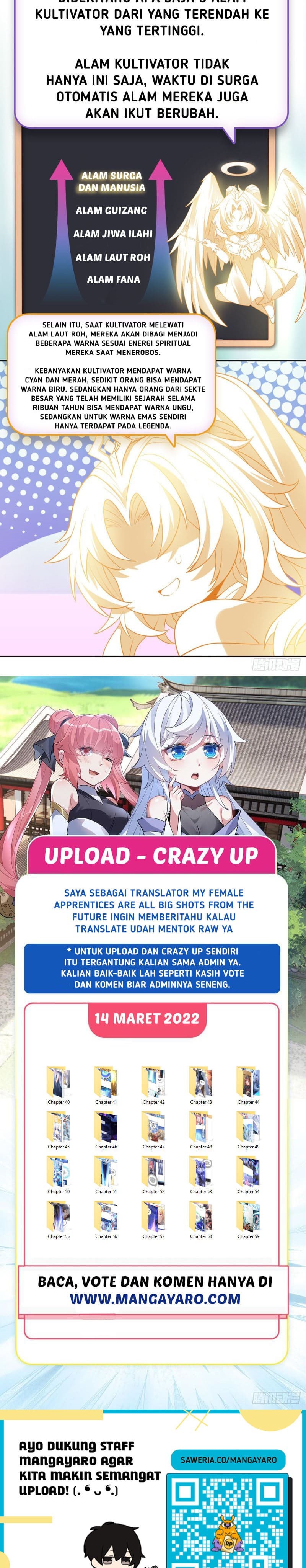 My Female Apprentices Are All Big Shots From the Future Chapter 38 Bahasa Indonesia