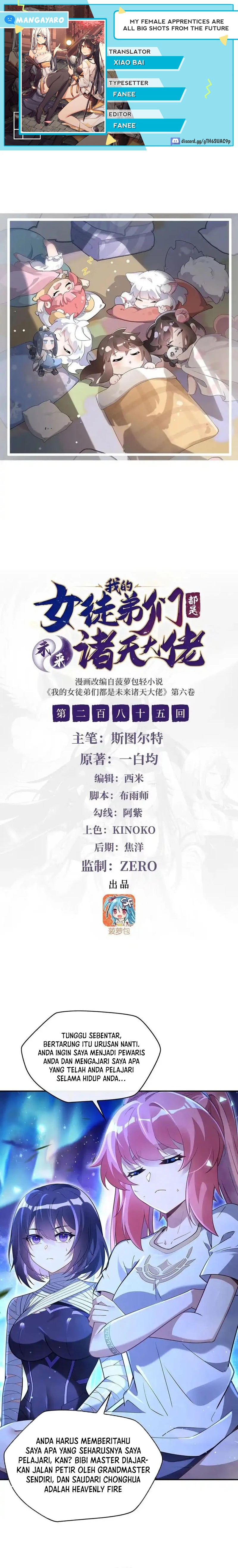 My Female Apprentices Are All Big Shots From the Future Chapter 285 Bahasa Indonesia