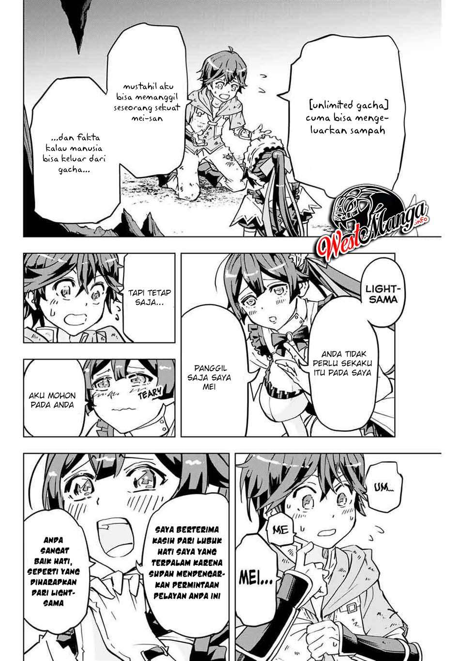 My Gift LVL 9999 Unlimited Gacha Chapter 02 Bahasa Indonesia