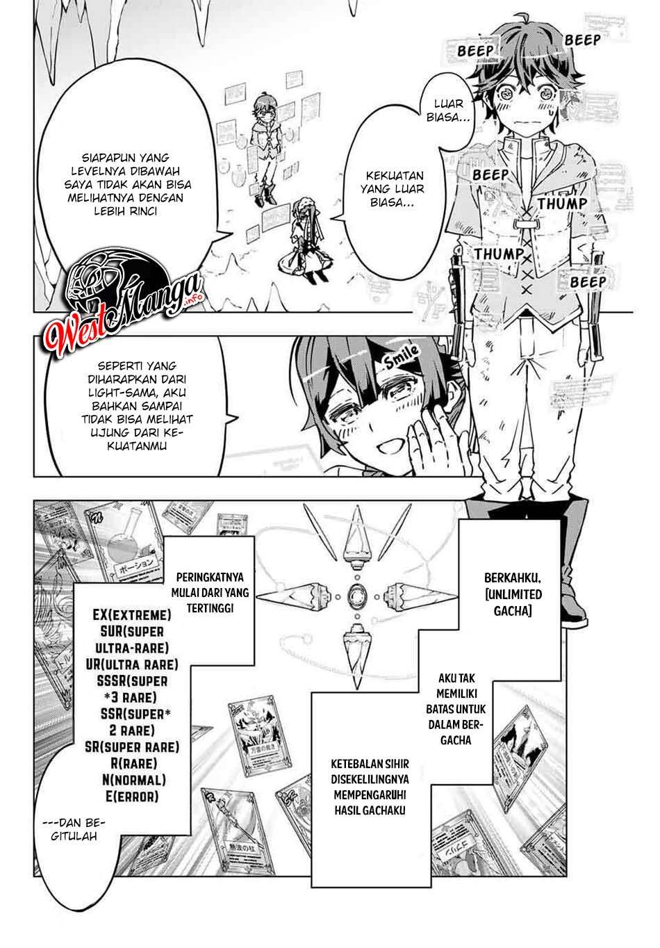 My Gift LVL 9999 Unlimited Gacha Chapter 02 Bahasa Indonesia