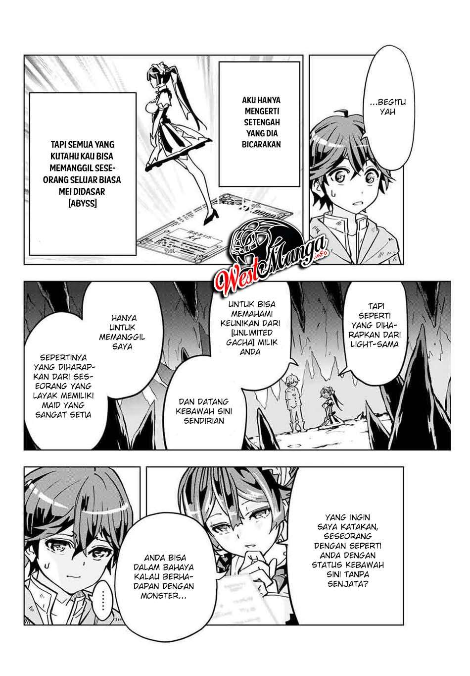 My Gift LVL 9999 Unlimited Gacha Chapter 02 Bahasa Indonesia