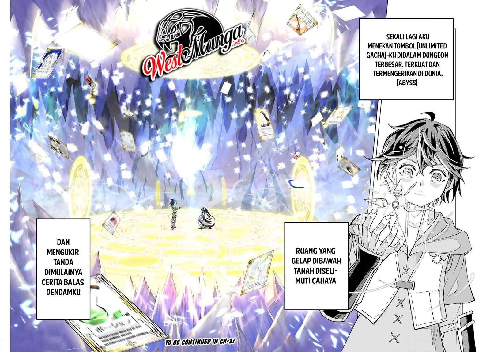 My Gift LVL 9999 Unlimited Gacha Chapter 02 Bahasa Indonesia