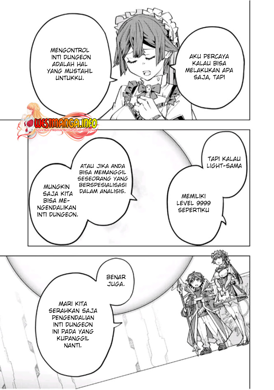 My Gift LVL 9999 Unlimited Gacha Chapter 77 Bahasa Indonesia