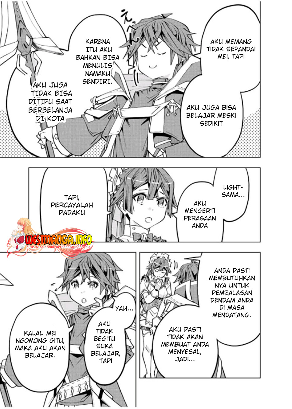 My Gift LVL 9999 Unlimited Gacha Chapter 77 Bahasa Indonesia
