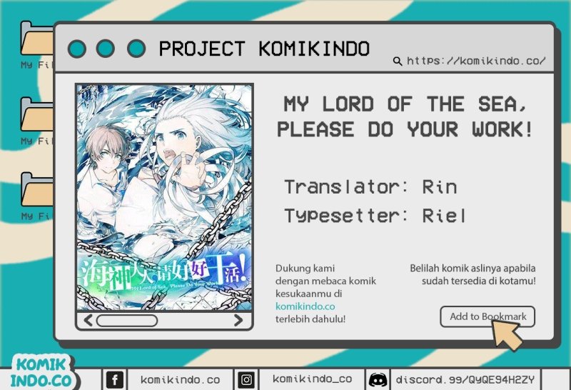 My Lord of the Sea, Please Do Your Work! chapter 2