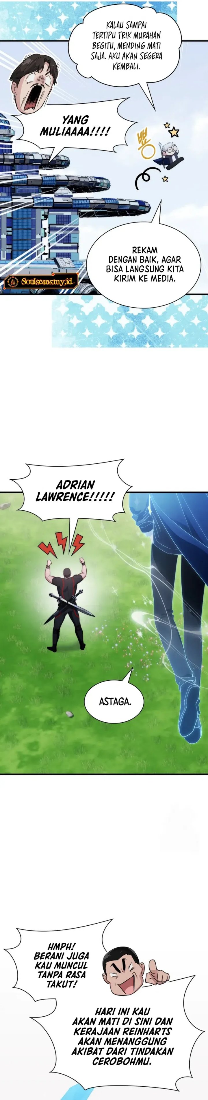 My Lucky Encounter From the Game Turned Into Reality chapter 77