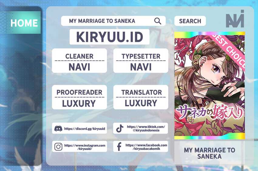 My Marriage to Saneka chapter 13