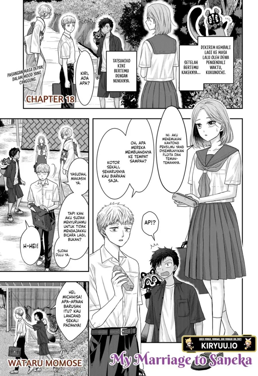 My Marriage to Saneka Chapter 18 Bahasa Indonesia