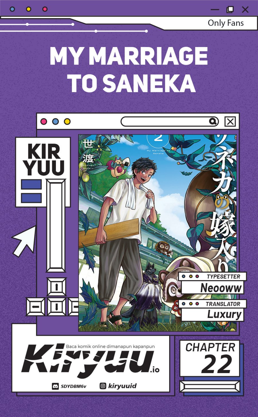 My Marriage to Saneka Chapter 22 Bahasa Indonesia