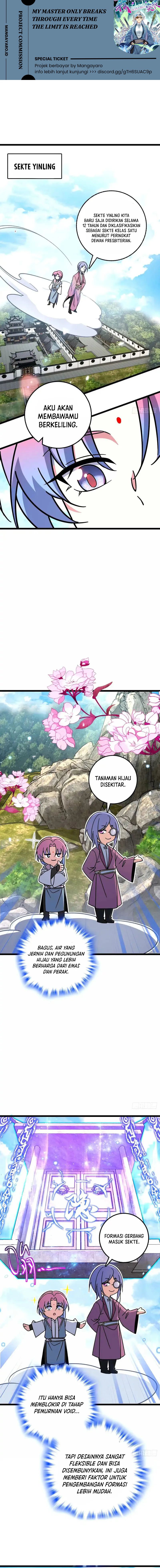 My Master Only Breaks Through Every Time the Limit Is Reached Chapter 69 Bahasa Indonesia