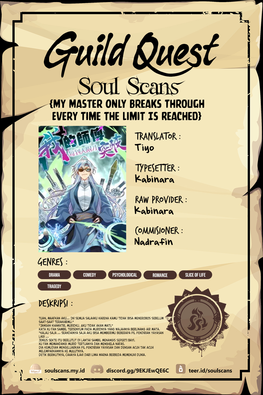 My Master Only Breaks Through Every Time the Limit Is Reached Chapter 81 Bahasa Indonesia