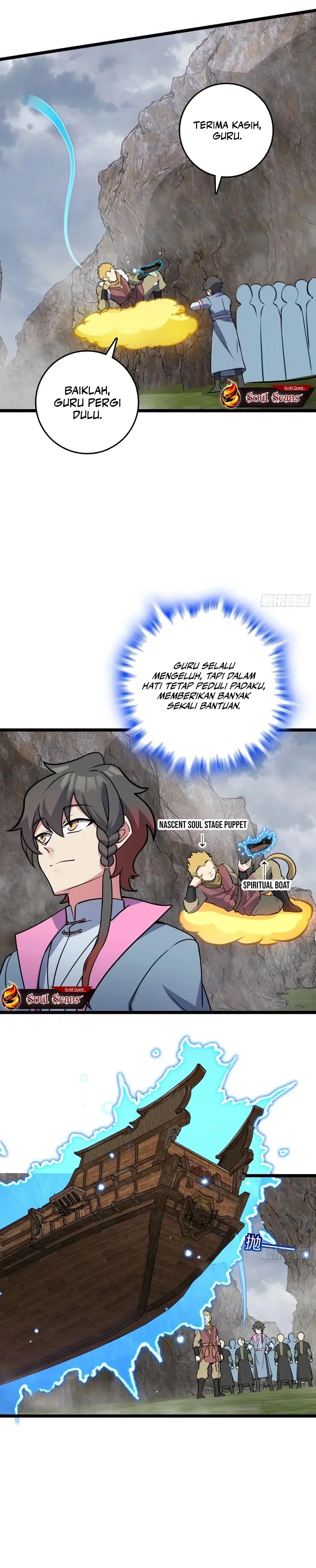 My Master Only Breaks Through Every Time the Limit Is Reached Chapter 105 Bahasa Indonesia