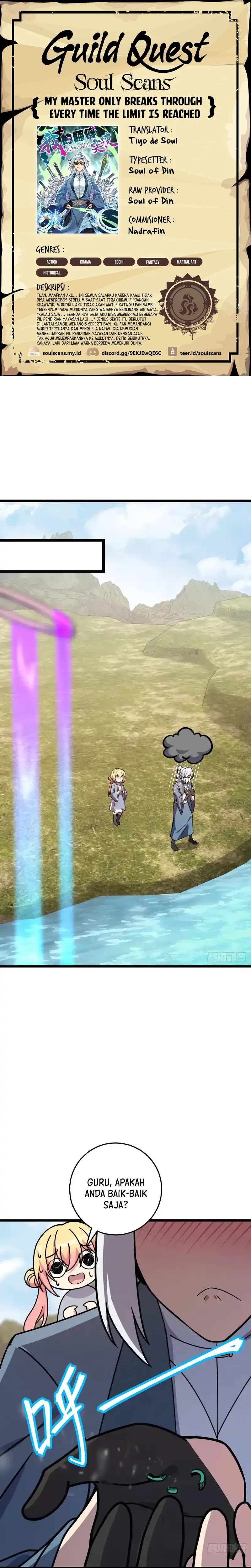 My Master Only Breaks Through Every Time the Limit Is Reached Chapter 112 Bahasa Indonesia