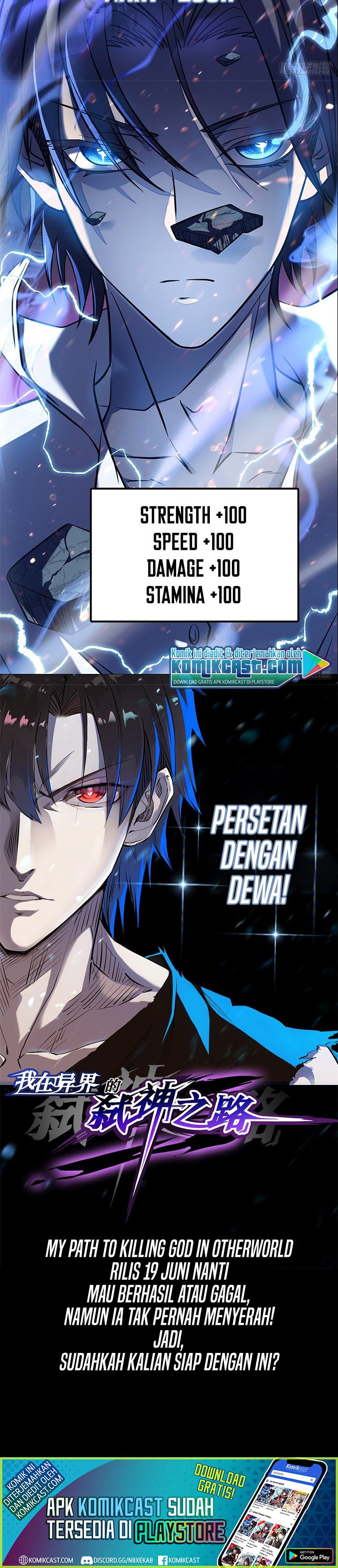 My Path to Killing God in Otherworld Chapter 00 Bahasa Indonesia