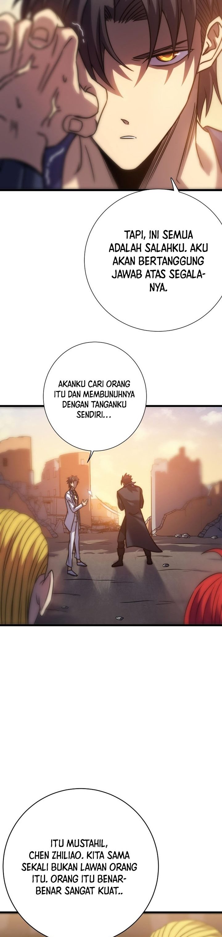 My Path to Killing God in Otherworld Chapter 58 Bahasa Indonesia