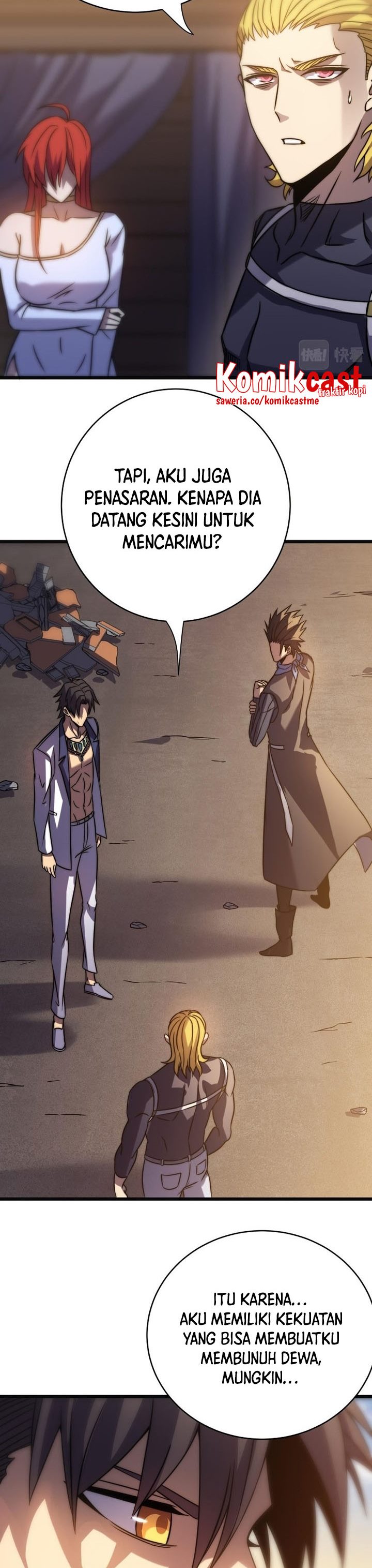 My Path to Killing God in Otherworld Chapter 58 Bahasa Indonesia