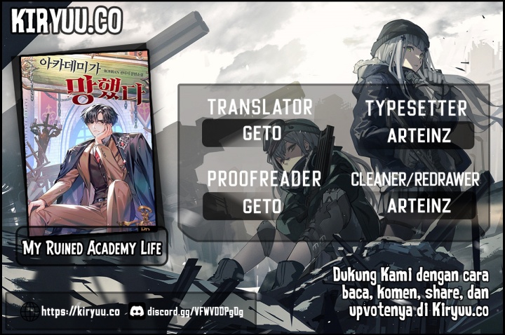 My Ruined Academy Chapter 35 Bahasa Indonesia