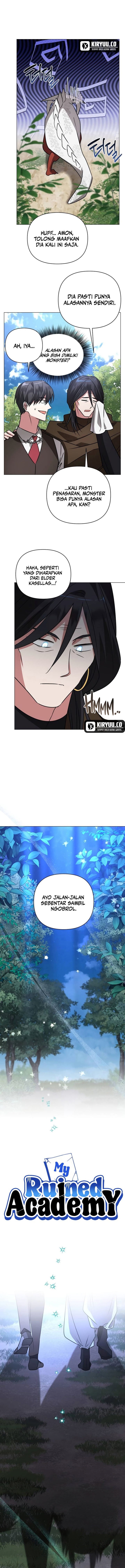 My Ruined Academy Chapter 35 Bahasa Indonesia