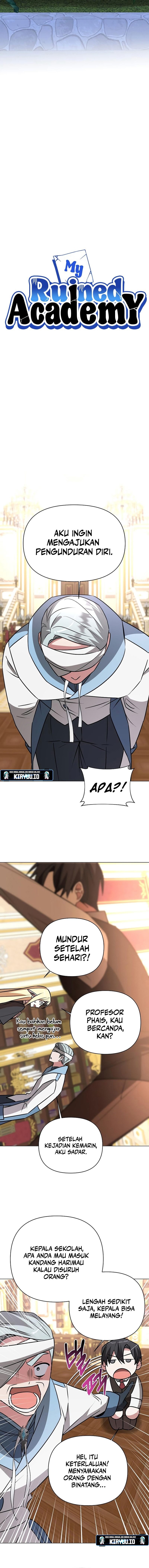 My Ruined Academy Chapter 42 Bahasa Indonesia