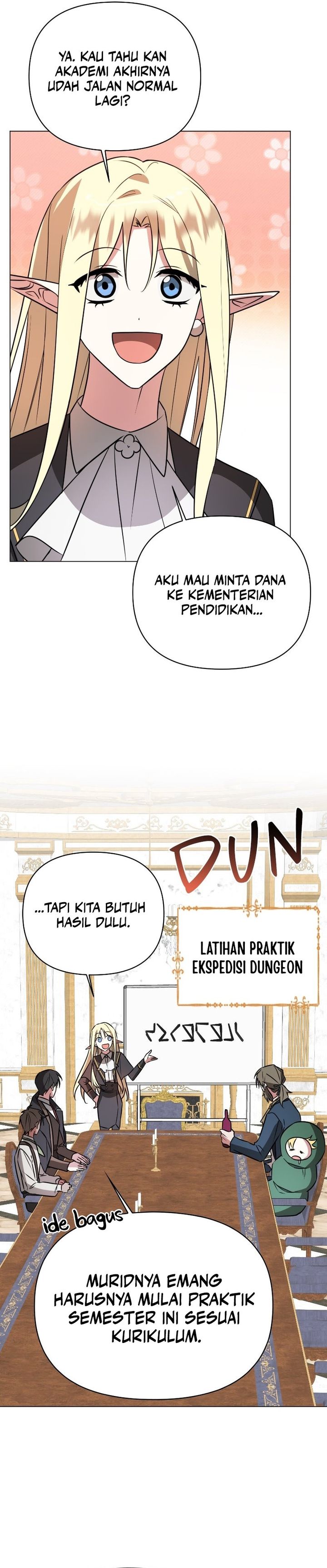My Ruined Academy Chapter 45 Bahasa Indonesia