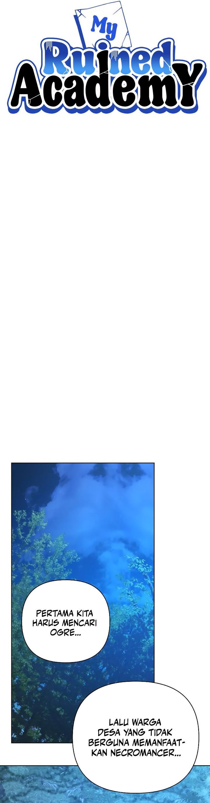My Ruined Academy Chapter 48 Bahasa Indonesia
