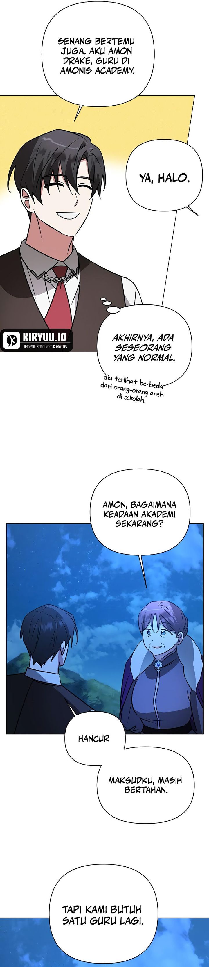 My Ruined Academy Chapter 48 Bahasa Indonesia