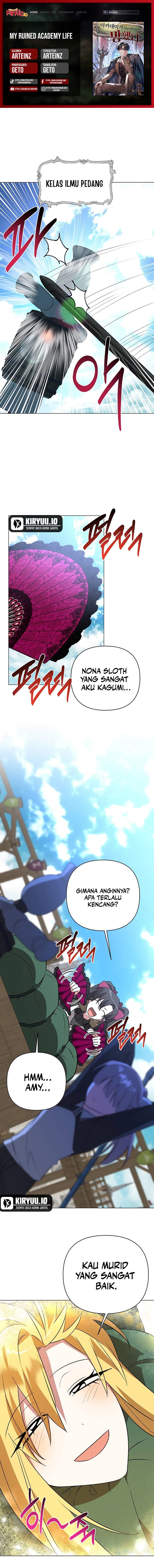 My Ruined Academy Chapter 50 Bahasa Indonesia