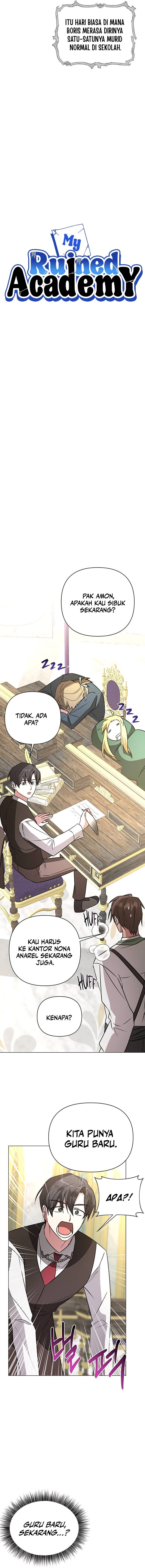 My Ruined Academy Chapter 50 Bahasa Indonesia