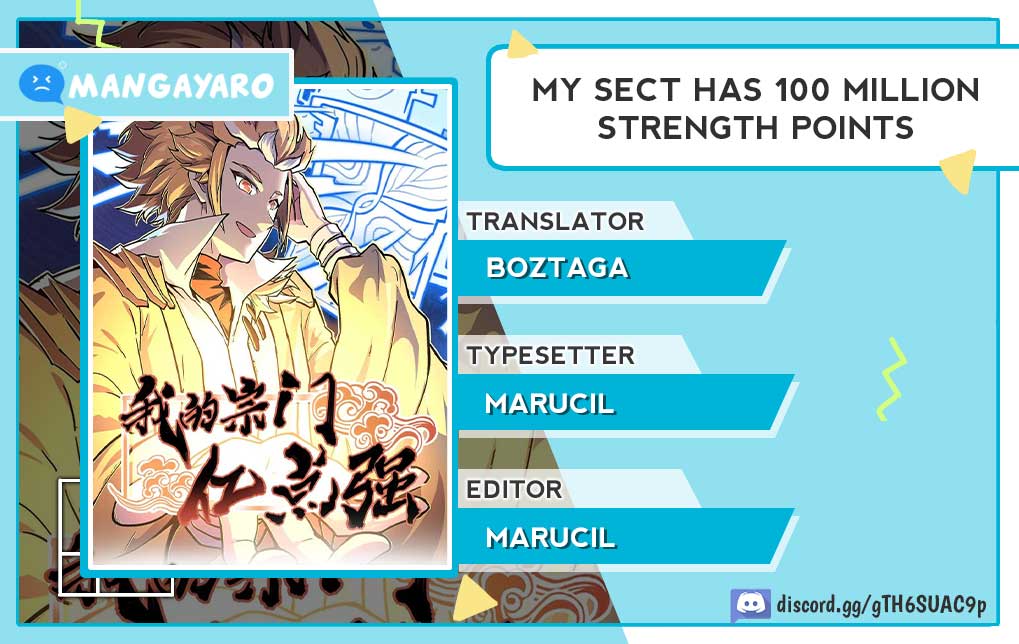 My Sect Has 100 Million Strength Points Chapter 08 Bahasa Indonesia
