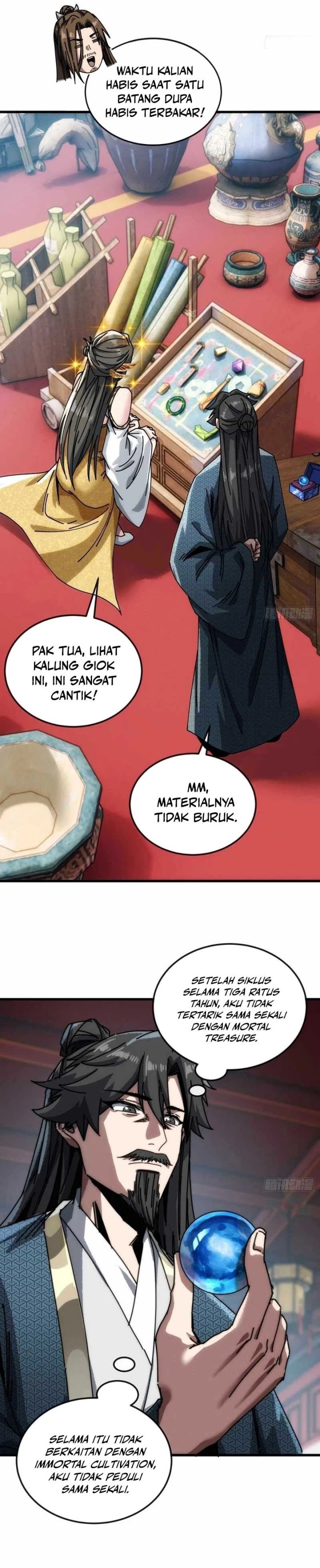 My Simulated Path to Immortality Chapter 20 Bahasa Indonesia