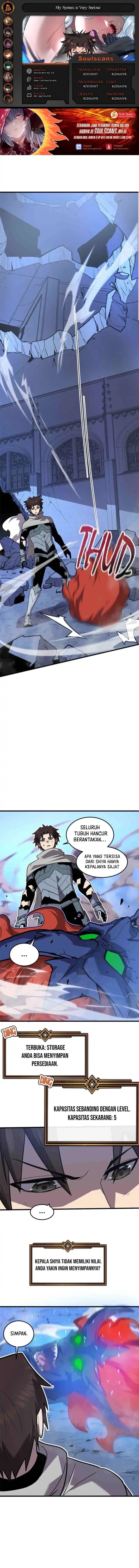 My System Is Very Serious Chapter 36 Bahasa Indonesia