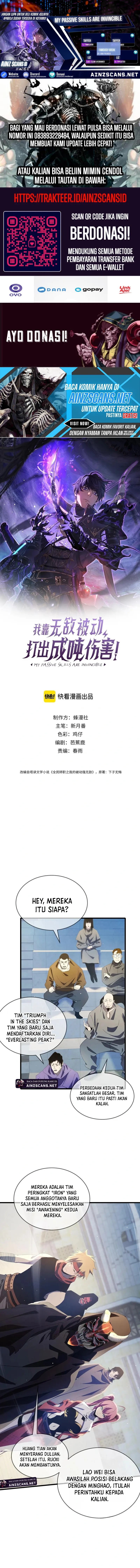 My Unbeatable Passive Skill Lets Me Deal Massive Damage! Chapter 64 Bahasa Indonesia