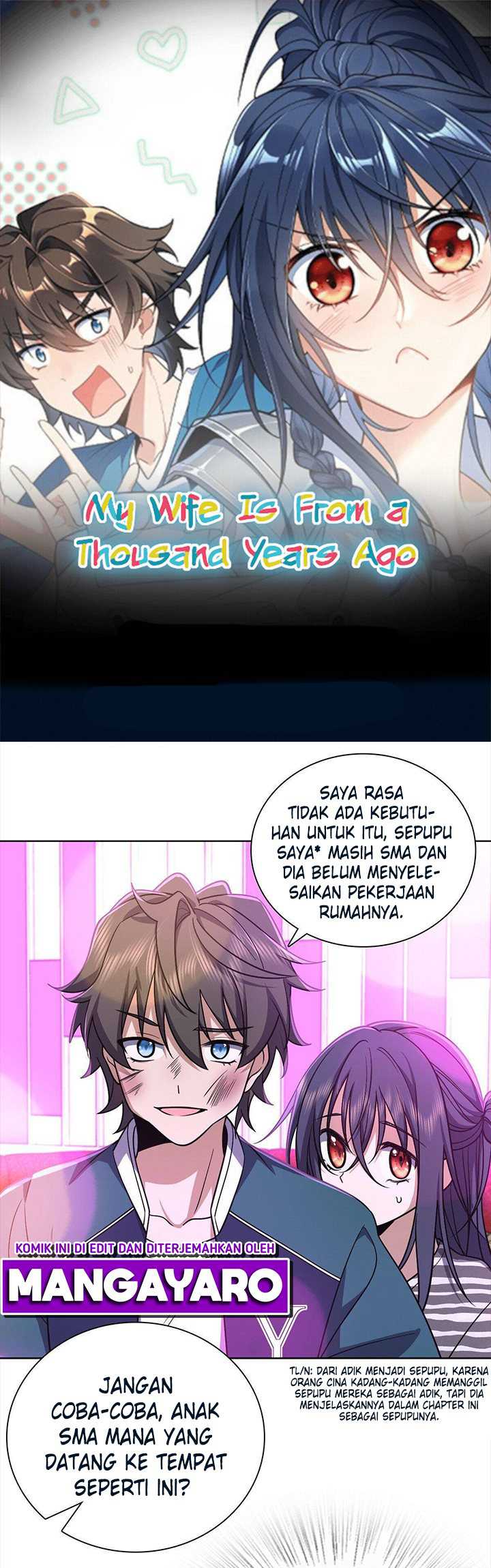 My Wife Is From a Thousand Years Ago chapter 35