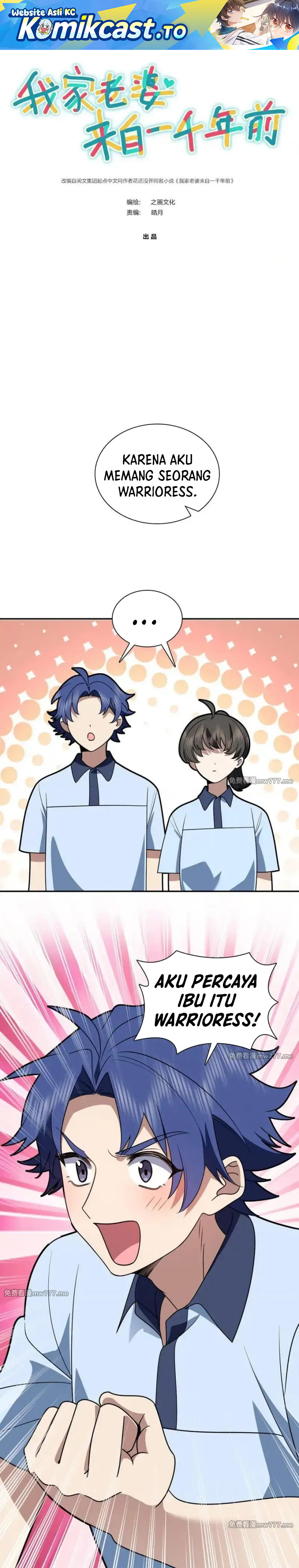 My Wife Is From a Thousand Years Ago Chapter 426 Bahasa Indonesia