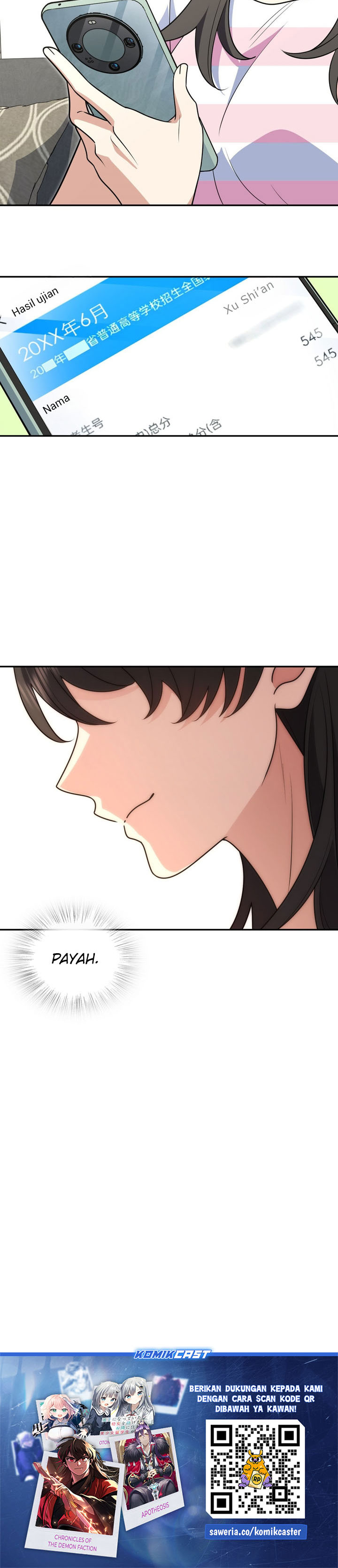 My Wife Is From a Thousand Years Ago Chapter 440 Bahasa Indonesia