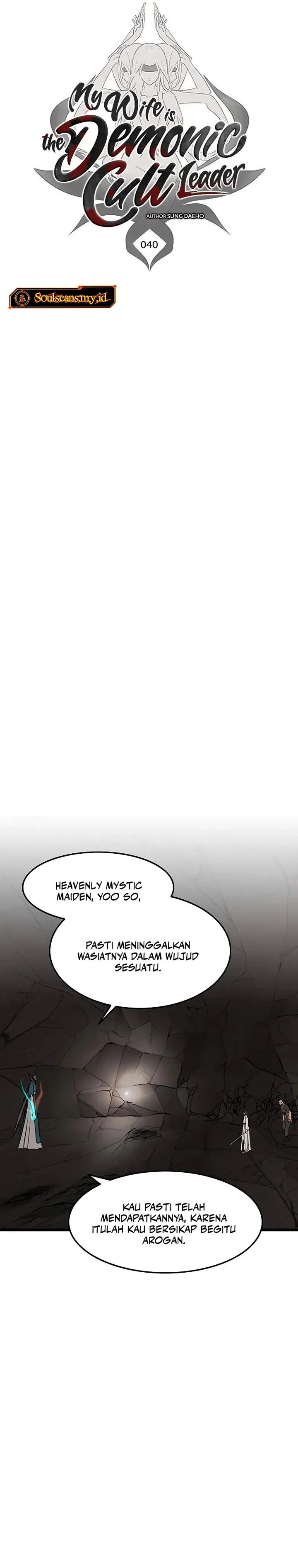 My Wife Is The Demonic Cult Leader Chapter 40 Bahasa Indonesia