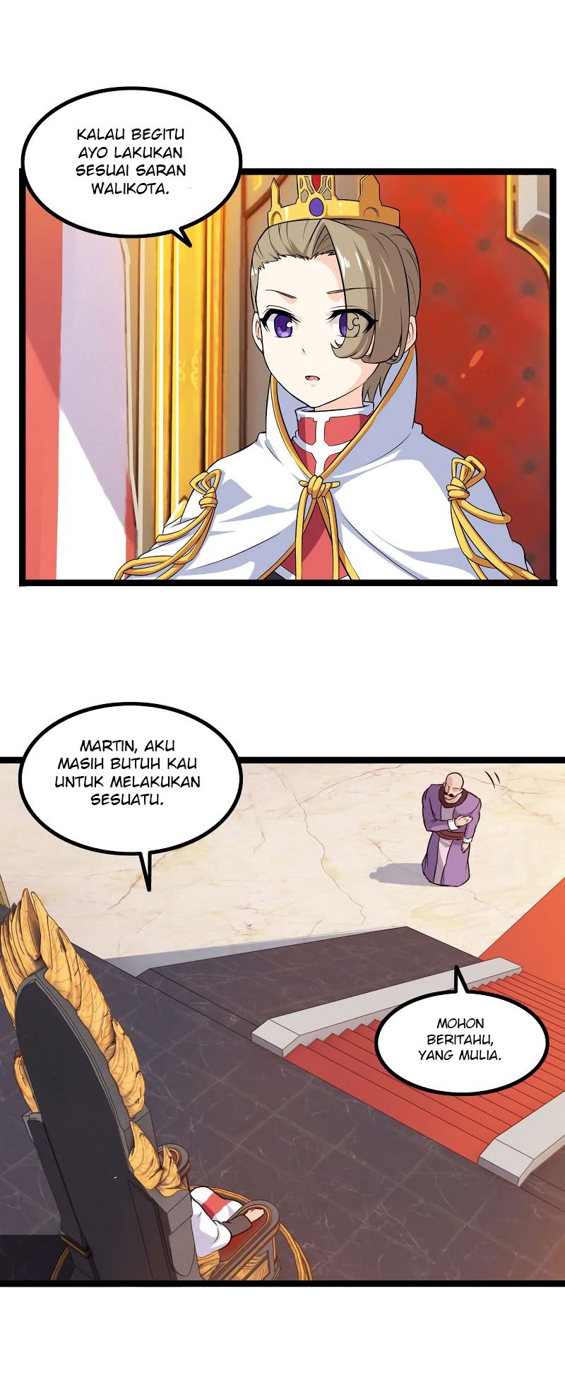 My Wife is a Demon Queen Chapter 46 Bahasa Indonesia