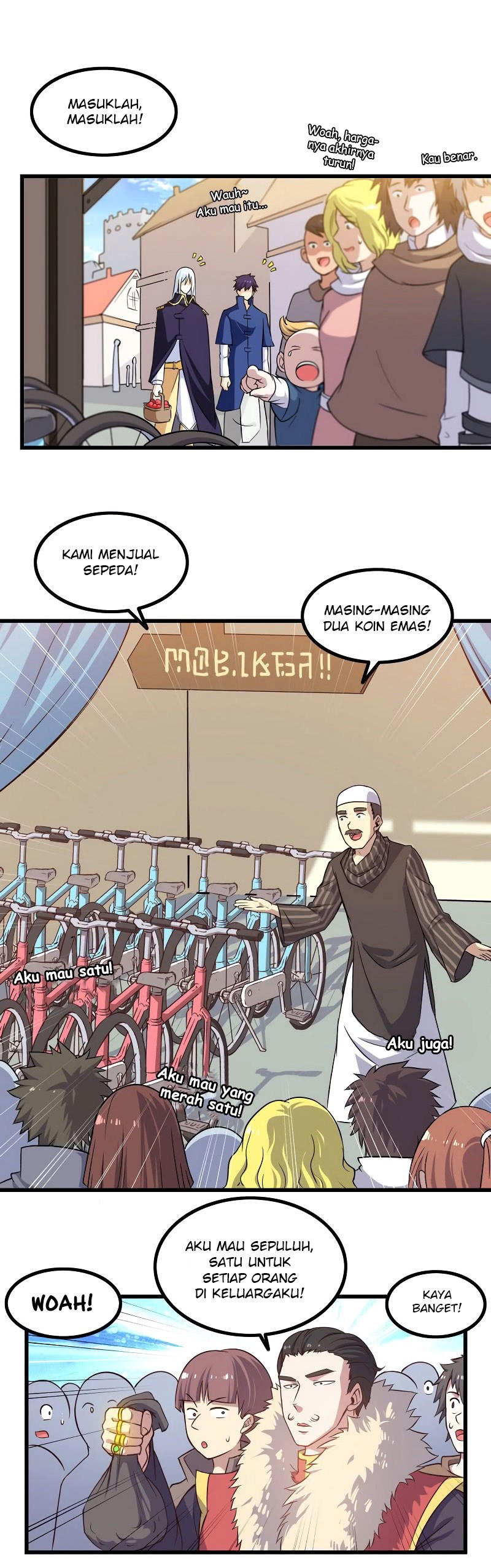 My Wife is a Demon Queen Chapter 55 Bahasa Indonesia