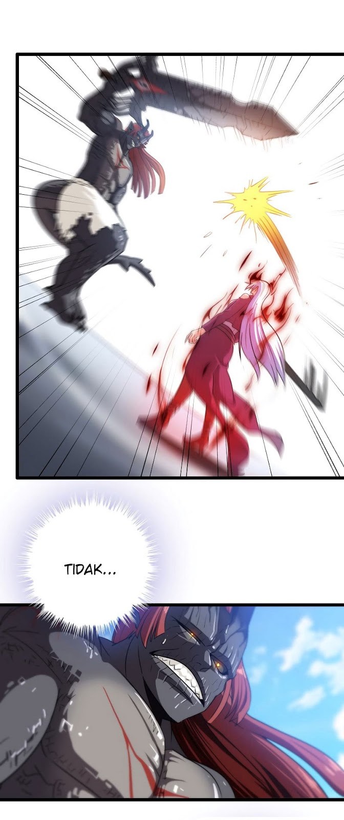 My Wife is a Demon Queen Chapter 103 Bahasa Indonesia