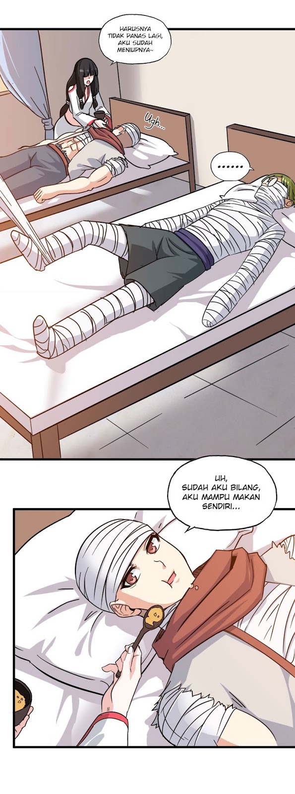 My Wife is a Demon Queen Chapter 136 Bahasa Indonesia