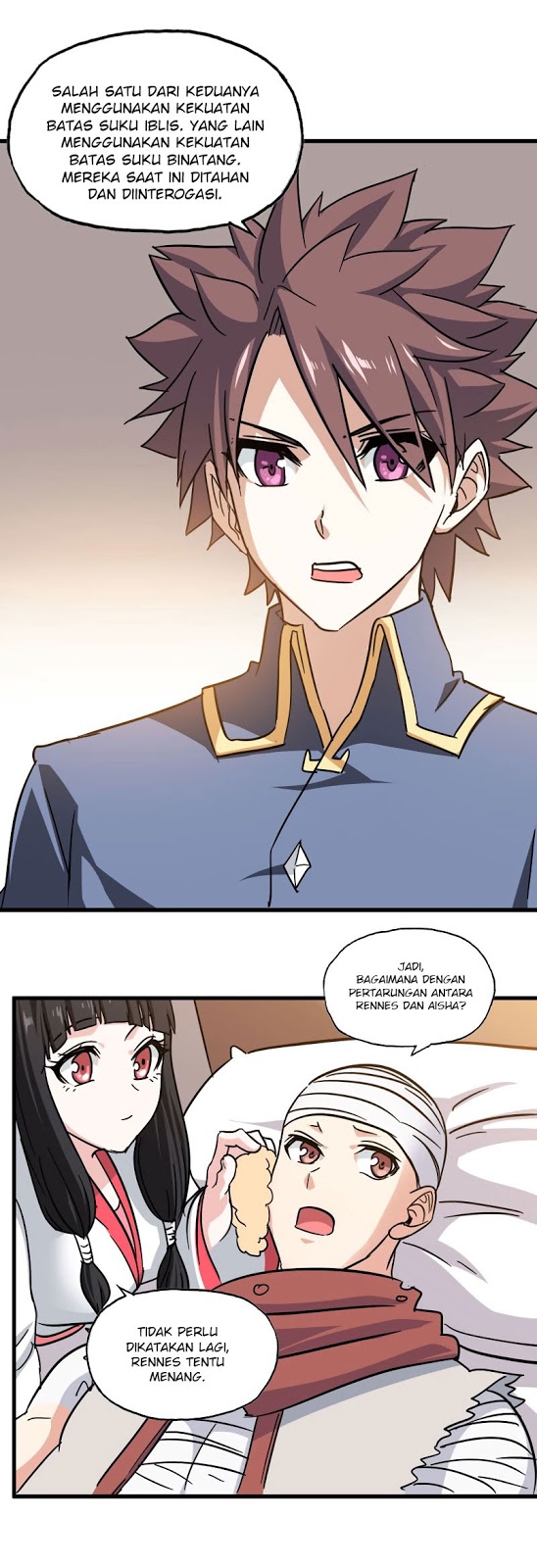 My Wife is a Demon Queen Chapter 136 Bahasa Indonesia