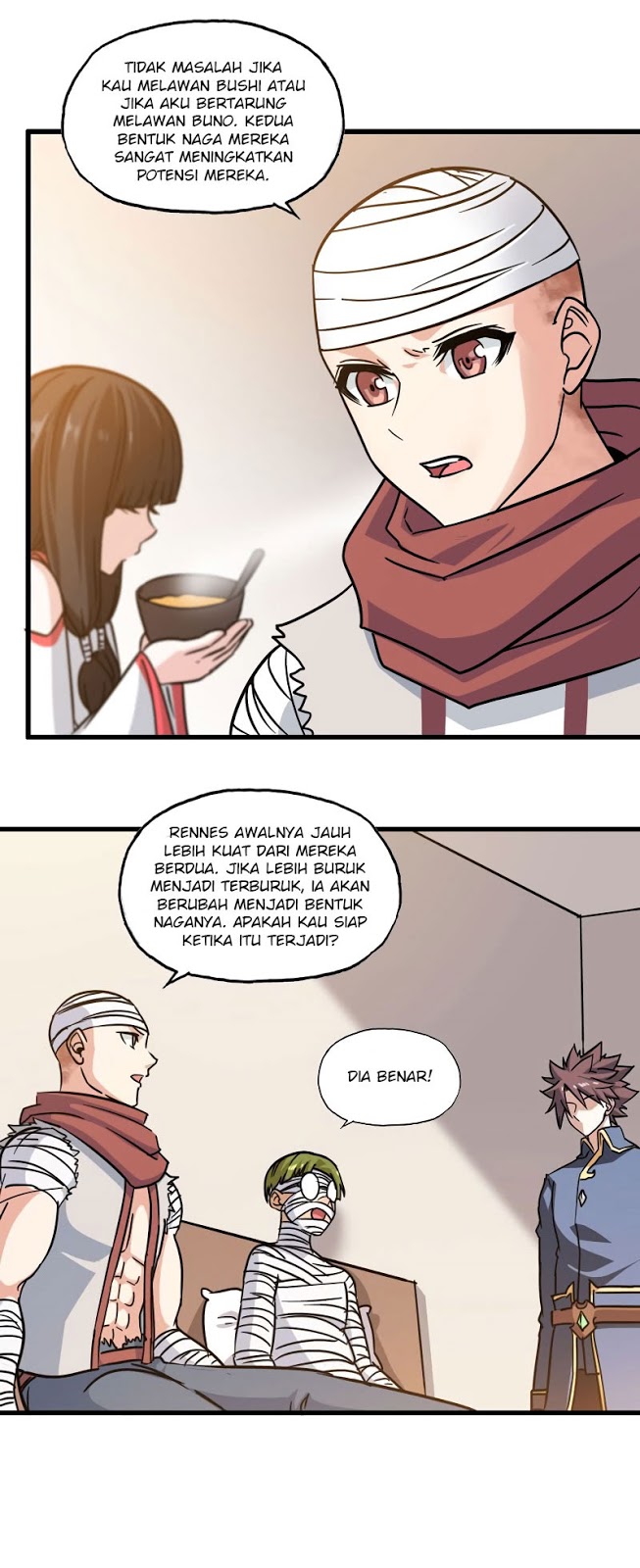 My Wife is a Demon Queen Chapter 136 Bahasa Indonesia