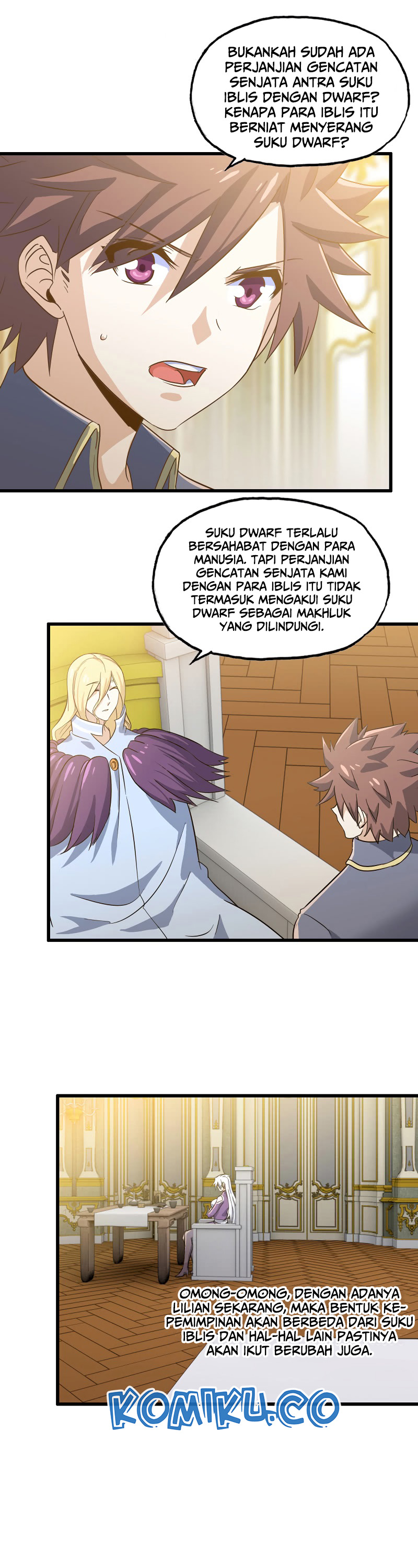 My Wife is a Demon Queen Chapter 185 Bahasa Indonesia