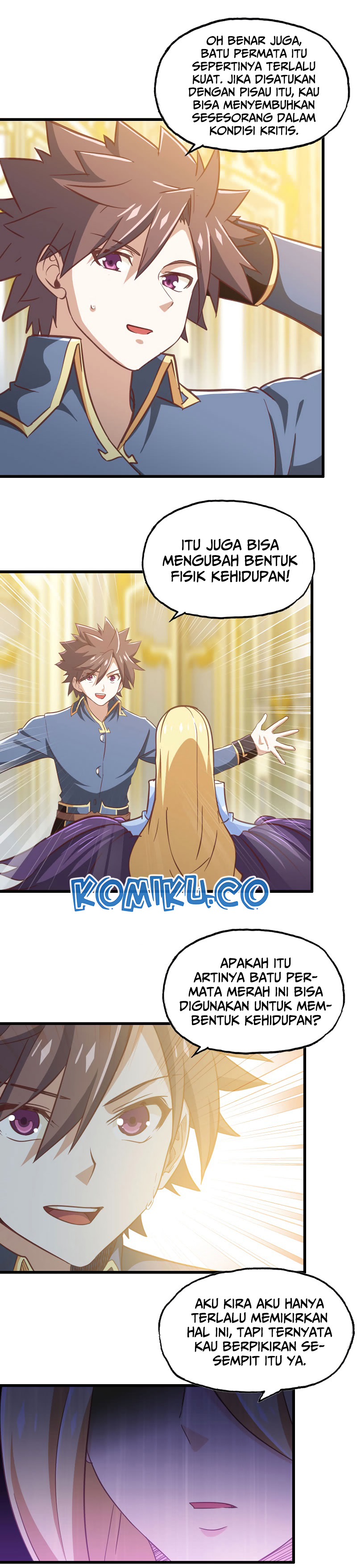 My Wife is a Demon Queen Chapter 185 Bahasa Indonesia